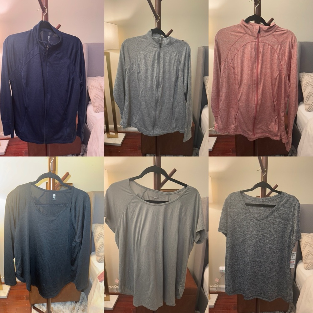 Bundle 1X Ideology Athletic Tops